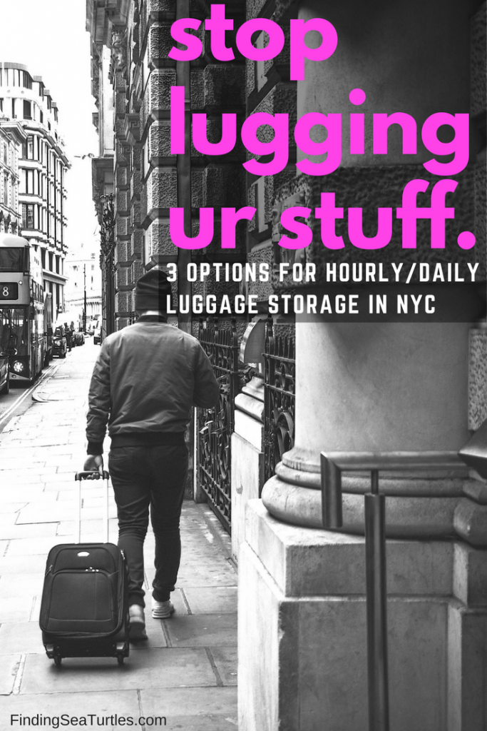 3 Great Ways to Store Luggage In NYC #nyc #travelhacks #luggage