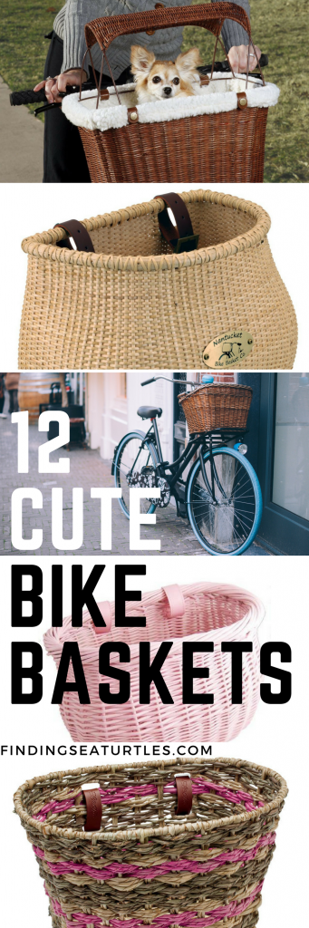 12 Eye-Catching Bike Baskets for the Ultimate Beach Ride #Bicycle #Coastal #BeachLifeStyle #BeachCruiser