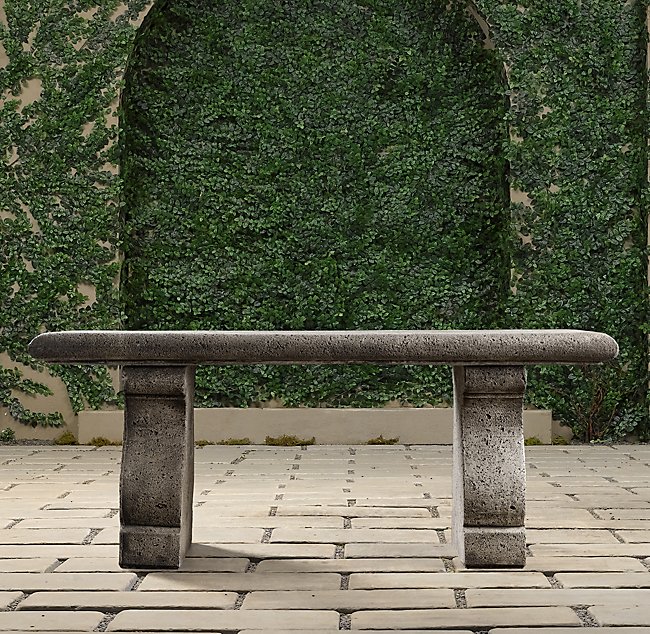 18 Glorious Benches to Accent Your Gardenscape #bench #gardenbench #provencalbench