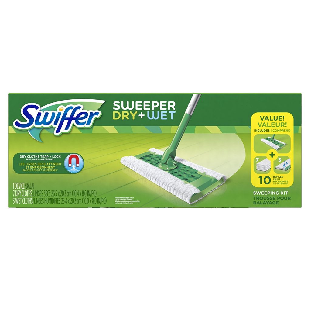 15 Back-Saving Products that Help You Keep Your House Clean! #cleanfloors #floorcleaning #Swiffercleaning #housecleaning #SwifferSweeper