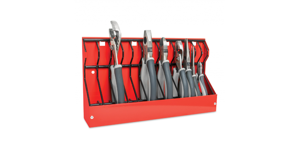 25 Organization Hacks for Your Garage Workshop - Pliers Rack #garage #workshop #tools #organize #hacks