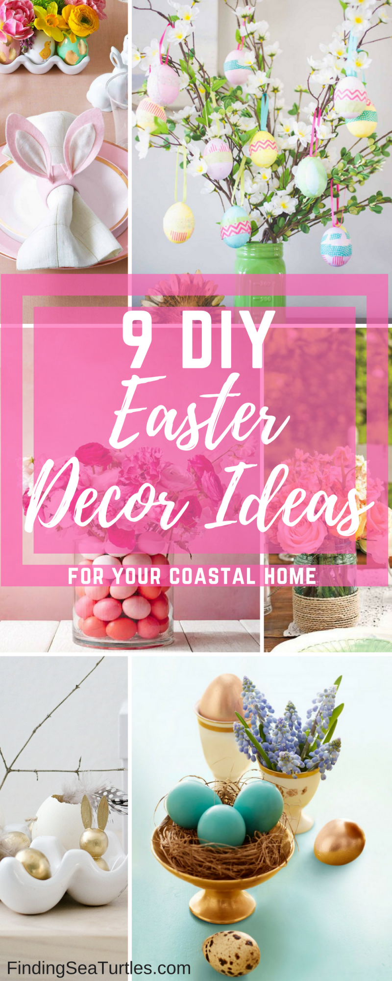 Easter Decor DIY: 9 Easter Decor Ideas for a Coastal Home