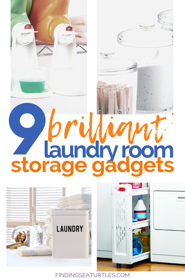 9 Ingenious Gadgets to Keep Your Laundry Supplies Organized and Handy #organize #LaundrySupplies #LaundryGadgets
