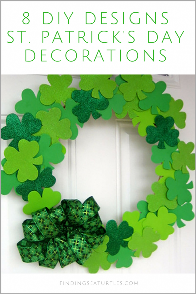 Coastal Decor DIY:  8 St. Patrick’s Day Decor Ideas #diy #craft #coastaldecor #stpatricksday