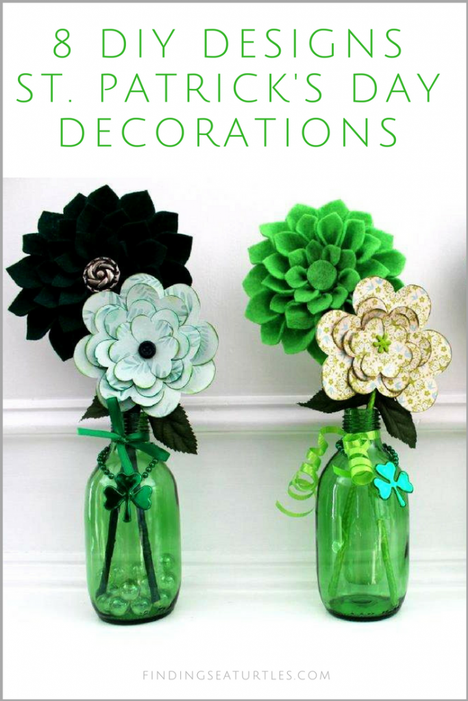 Coastal Decor DIY:  8 St. Patrick’s Day Decor Ideas #diy #craft #coastaldecor #stpatricksday