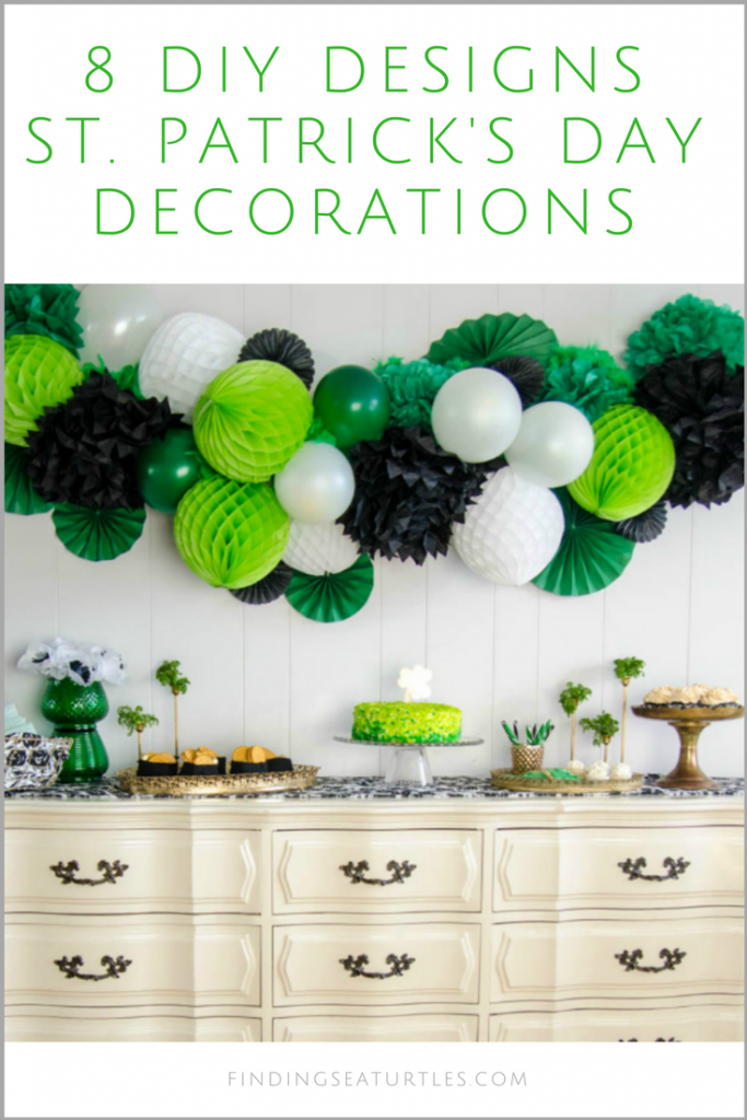 Coastal Decor DIY:  8 St. Patrick’s Day Decor Ideas #diy #craft #coastaldecor #stpatricksday