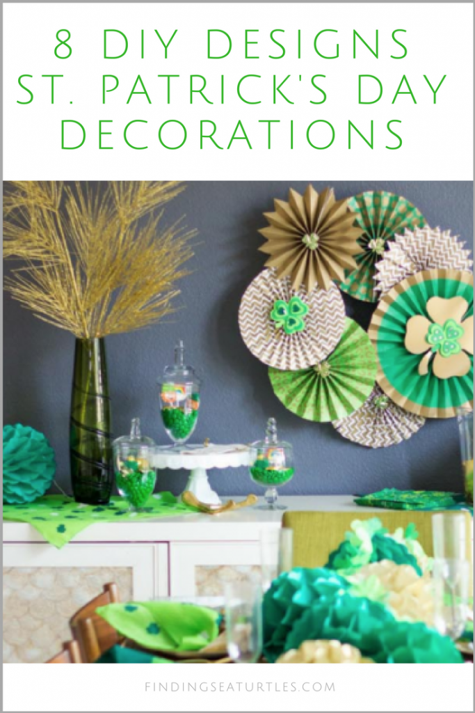 Coastal Decor DIY:  8 St. Patrick’s Day Decor Ideas #diy #craft #coastaldecor #stpatricksday