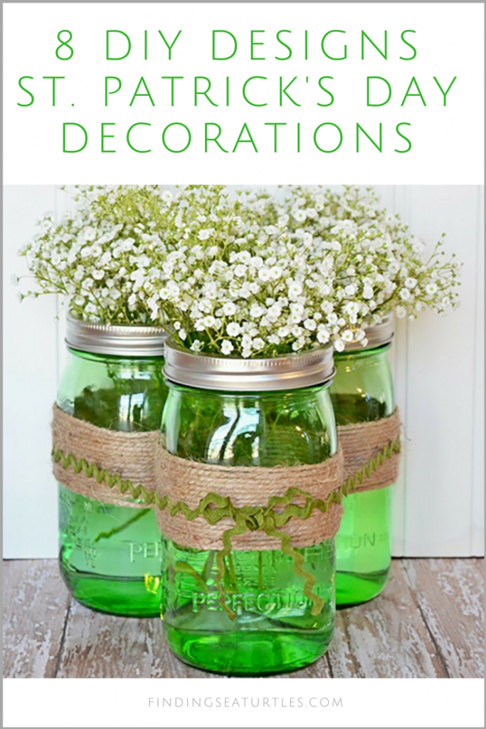 Coastal Decor DIY:  8 St. Patrick’s Day Decor Ideas #diy #craft #coastaldecor #stpatricksday