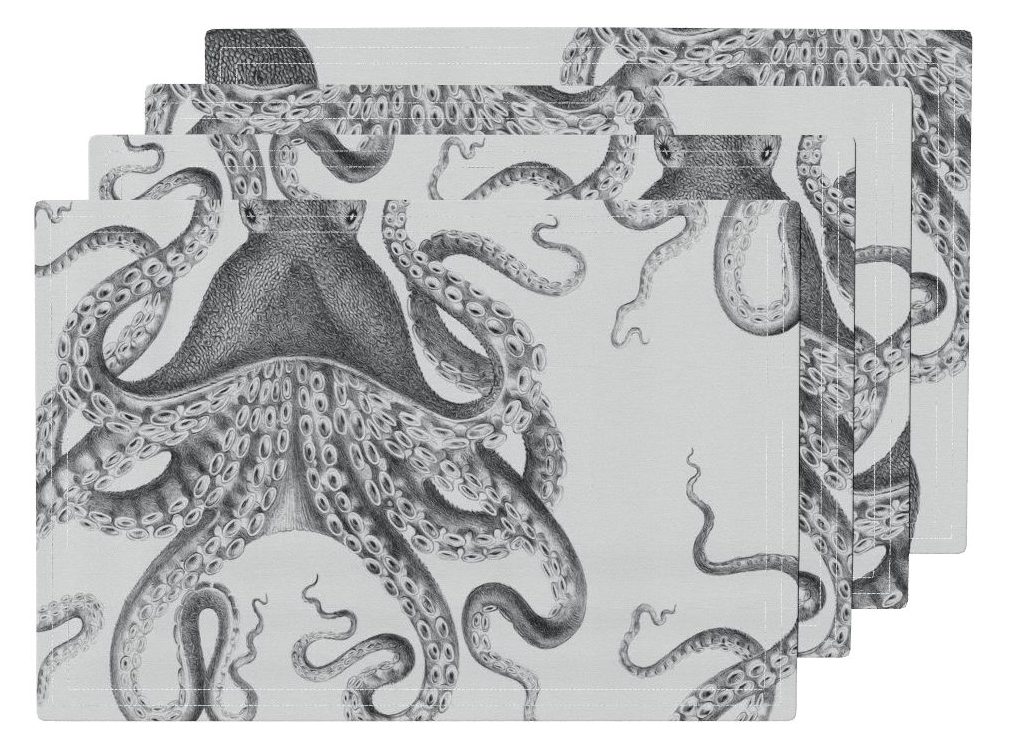 10 Cool Octopus Accessories for your Coastal Home #octopus #coastalhome #coastaldecor #sealife