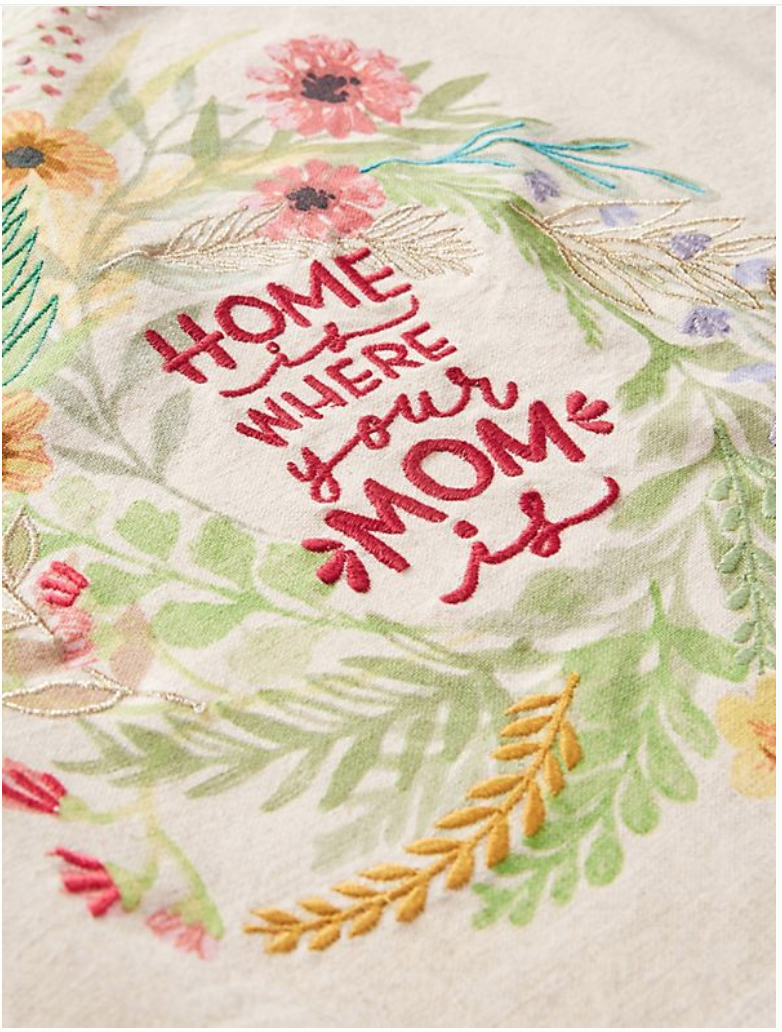 25 Pretty in Pink Gifts for Mom Mother's Day Dish Towel #MothersDay #GiftsForMom #PinkGiftsForMom #MothersDayGifts #Anthropologie #PrettyPinkGifts