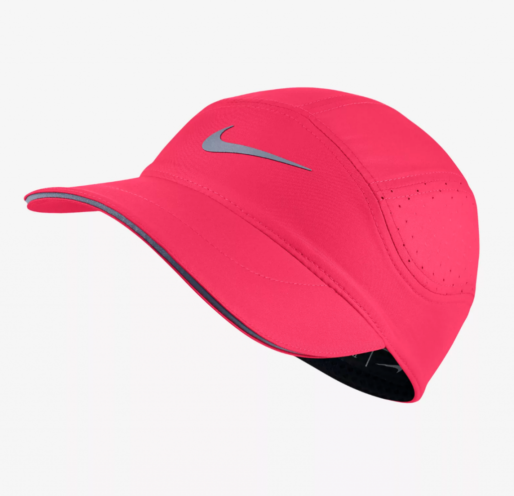 25 Pretty in Pink Gifts for Mom Nike Aerobill Womens Running Hat #NikeAeroBill #MothersDay #GiftsForMom #PinkGiftsForMom #MomsDayGifts #PrettyPinkGifts