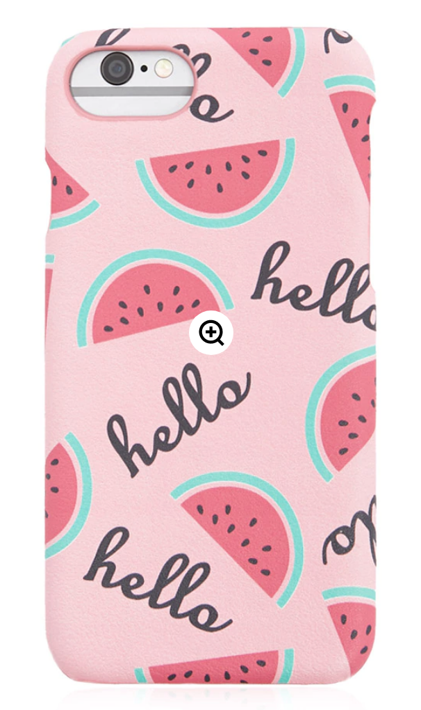 25 Pretty in Pink Gifts for Mom Watermelon Case For Iphone #MothersDay #GiftsForMom #PinkGiftsForMom #MothersDayGifts #PrettyPinkGifts 