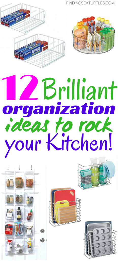 12 Life Changing Kitchen Organization Hacks #Organization #SimpleHouseWare #OrganizationHacks #KitchenHacks #StorageHacks
