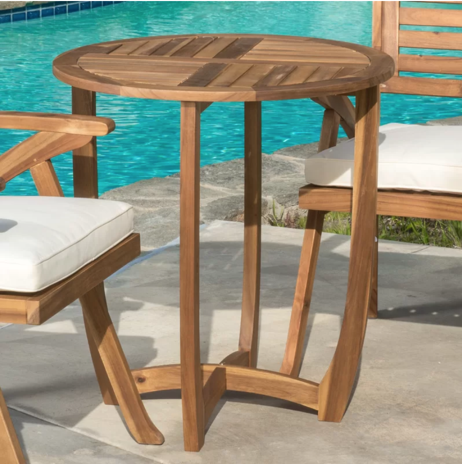 8 Bold Bistro Tables Marvin Bistro Table #BistroTables #smallSpace #SmallSpaceLiving #OutdoorLiving #MarvinBistroTable #Patio #Porch #Pool