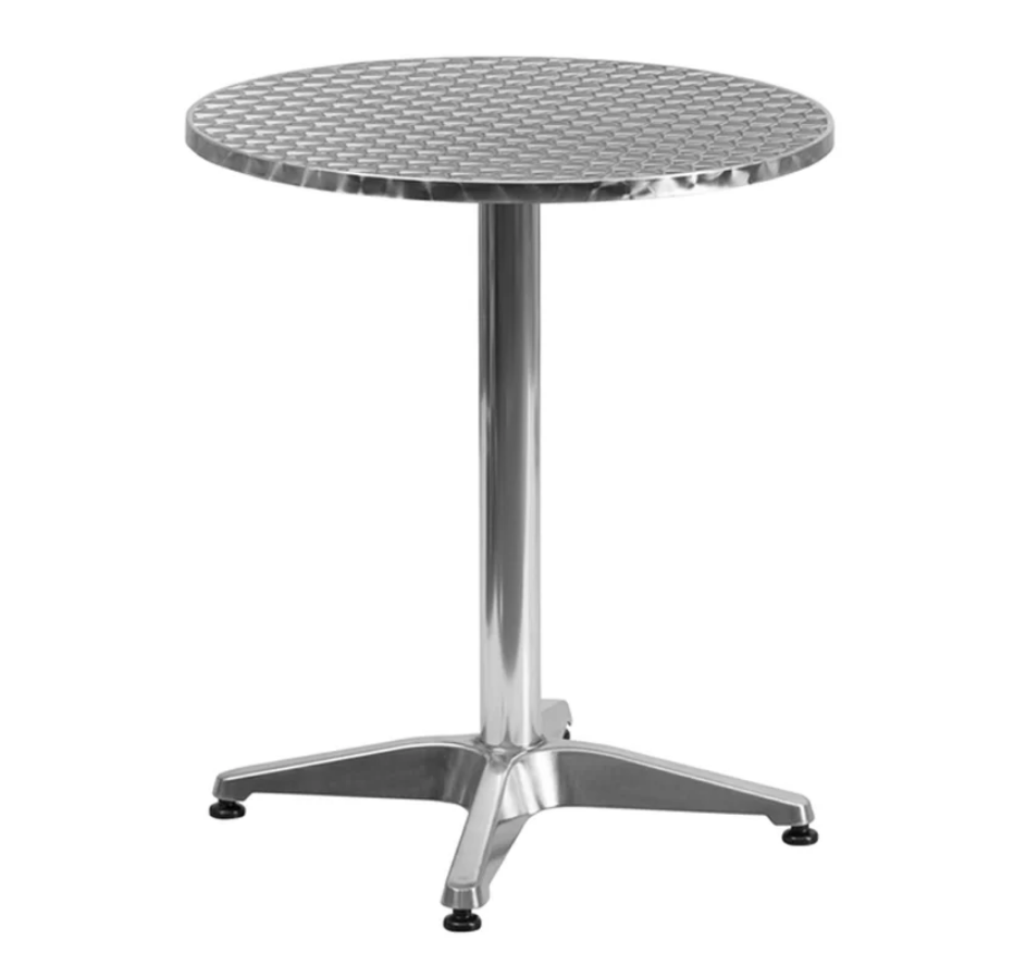 8 Bold Bistro Tables Clarendon Aluminum Bistro Table #BistroTables #SmallSpace #SmallSpaceLiving #OutdoorLiving #ClarendonAluminumBistroTable #Patio #Porch