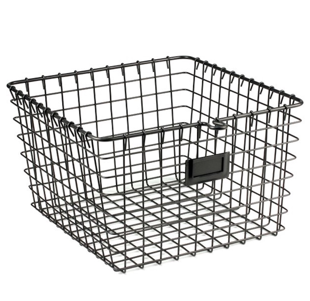 10 Massive Space Saving Closet Tips Metal Wire Basket #Organize #Organization #OrganizedCloset #OrganizeClothes #Closet #ClosetStorage #Storage #SaveTime #SaveMoney