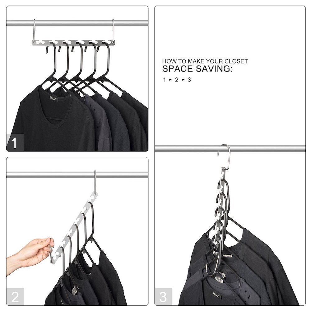 10 Massive Space Saving Closet Tips Space Saving Wardrobe Organizer #Organize #Organization #OrganizedCloset #OrganizeClothes #Closet #ClosetStorage #Storage #SaveTime #SaveMoney