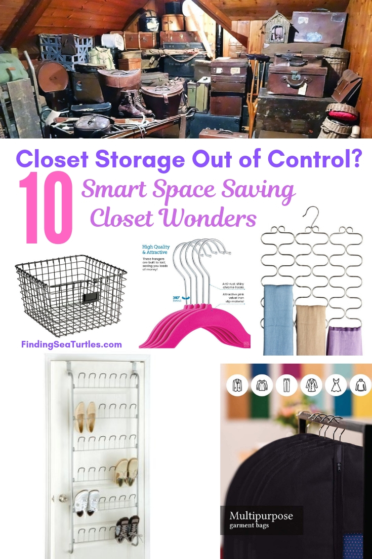 Closet Storage Out Of Control_ 10 Smart Space Saving Closet Wonders #Organize #Organization #OrganizedCloset #OrganizeClothes #Closet #ClosetStorage #Storage #SaveTime #SaveMoney