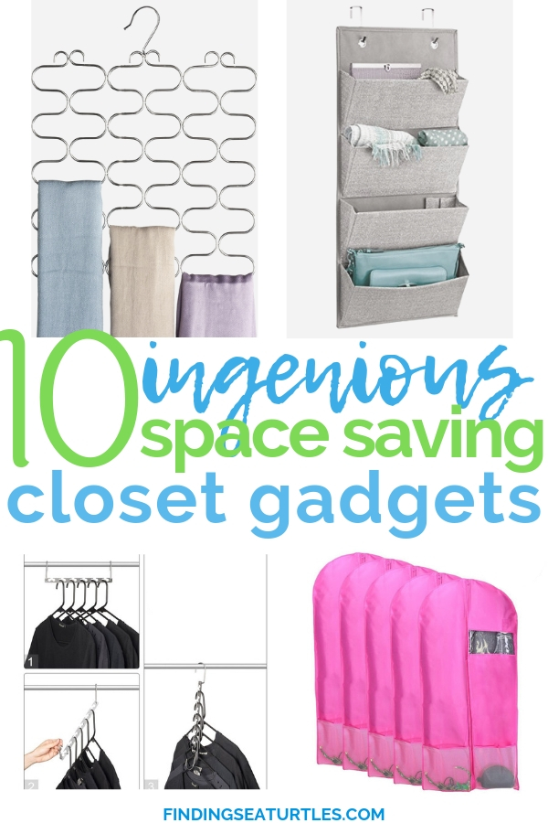 10 Massive Space Saving Closet Tips #Organization #ClosetOrganization #CleanCloset #SpaceSaving #TimeSaving #DustProof