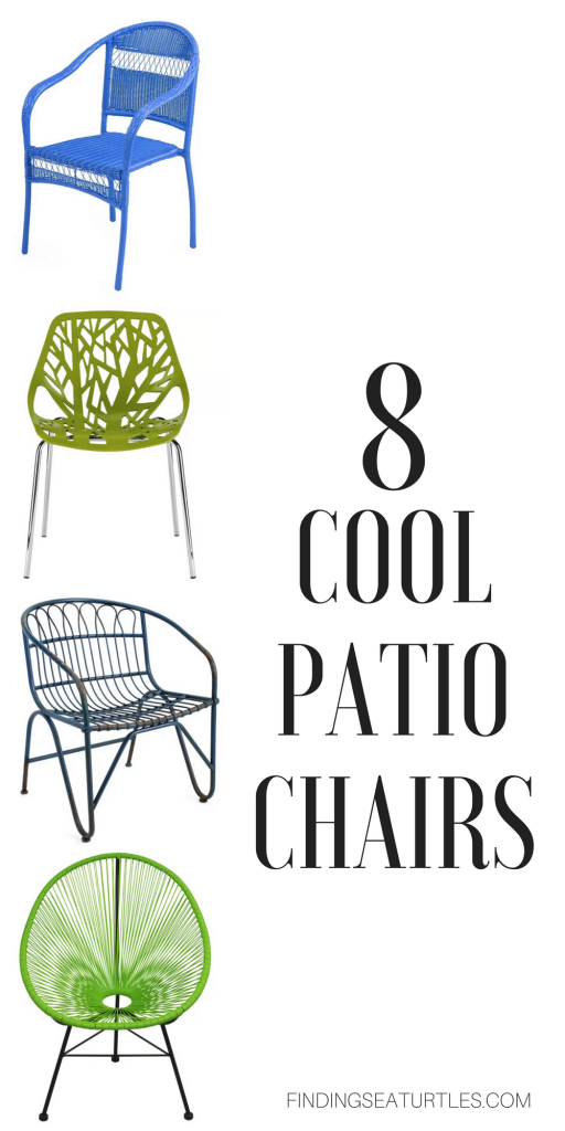 8 Cool Patio Chairs #Patio #Porch #Balcony #PatioChairs #OutdoorChairs