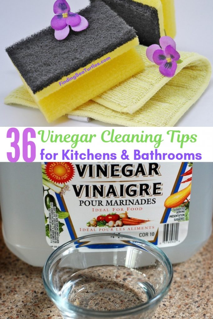 36 Vinegar Cleaning Tips for Kitchen and Bathroom