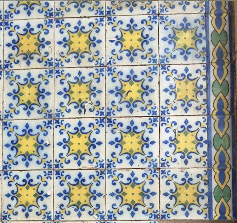 Old World Tiles of Lisbon, Portugal
