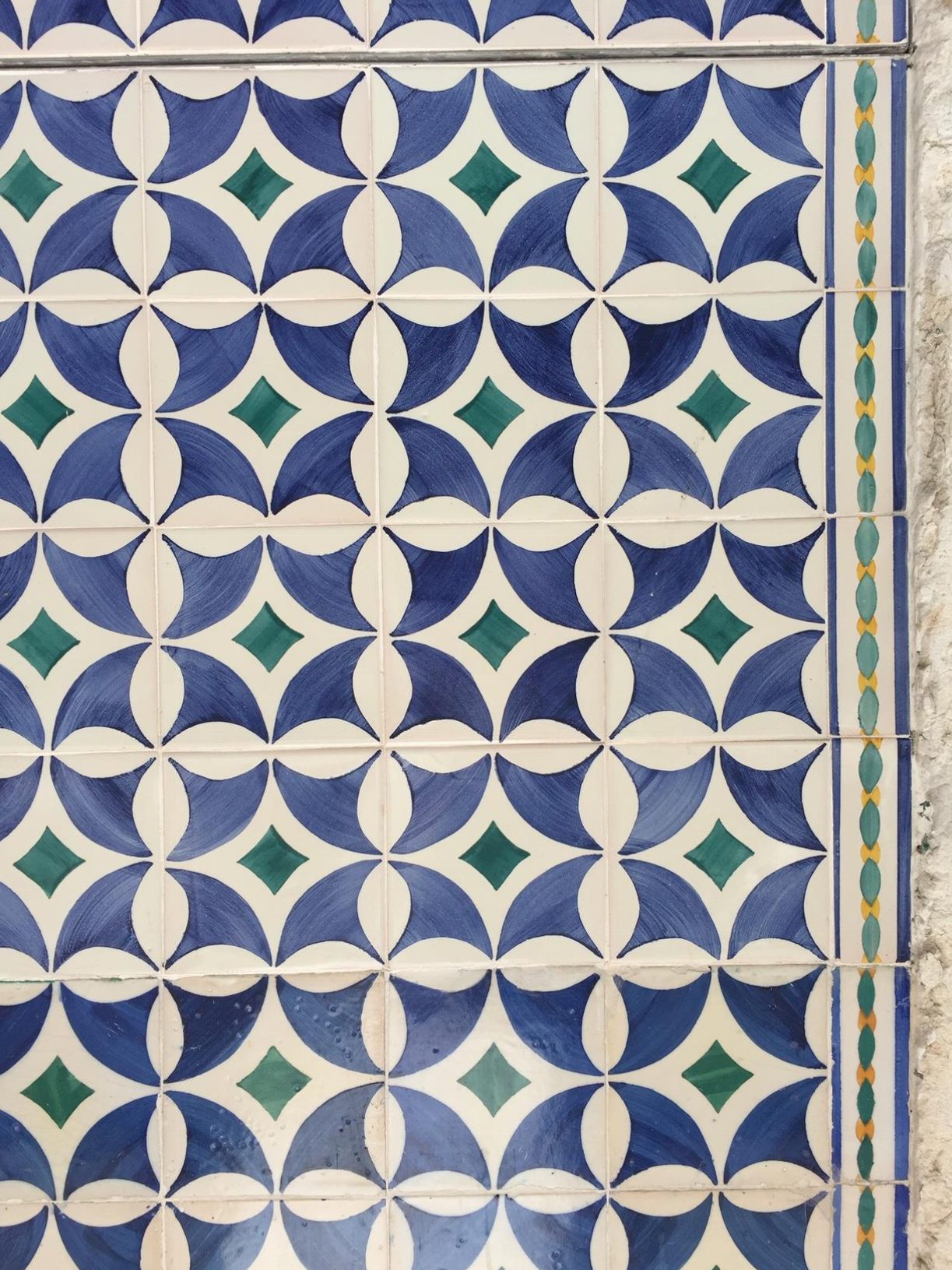 Old World Tiles Of Lisbon Portugal Tile 3 Finding Sea Turtles Old World Tiles Of Lisbon Portugal Tile 3