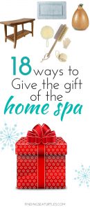 Gift the gift of a home spa with these 18 Bath Accessories #spa #bathroom #homespa #pamperyourself #spaaccessories #metime #bathaccessories