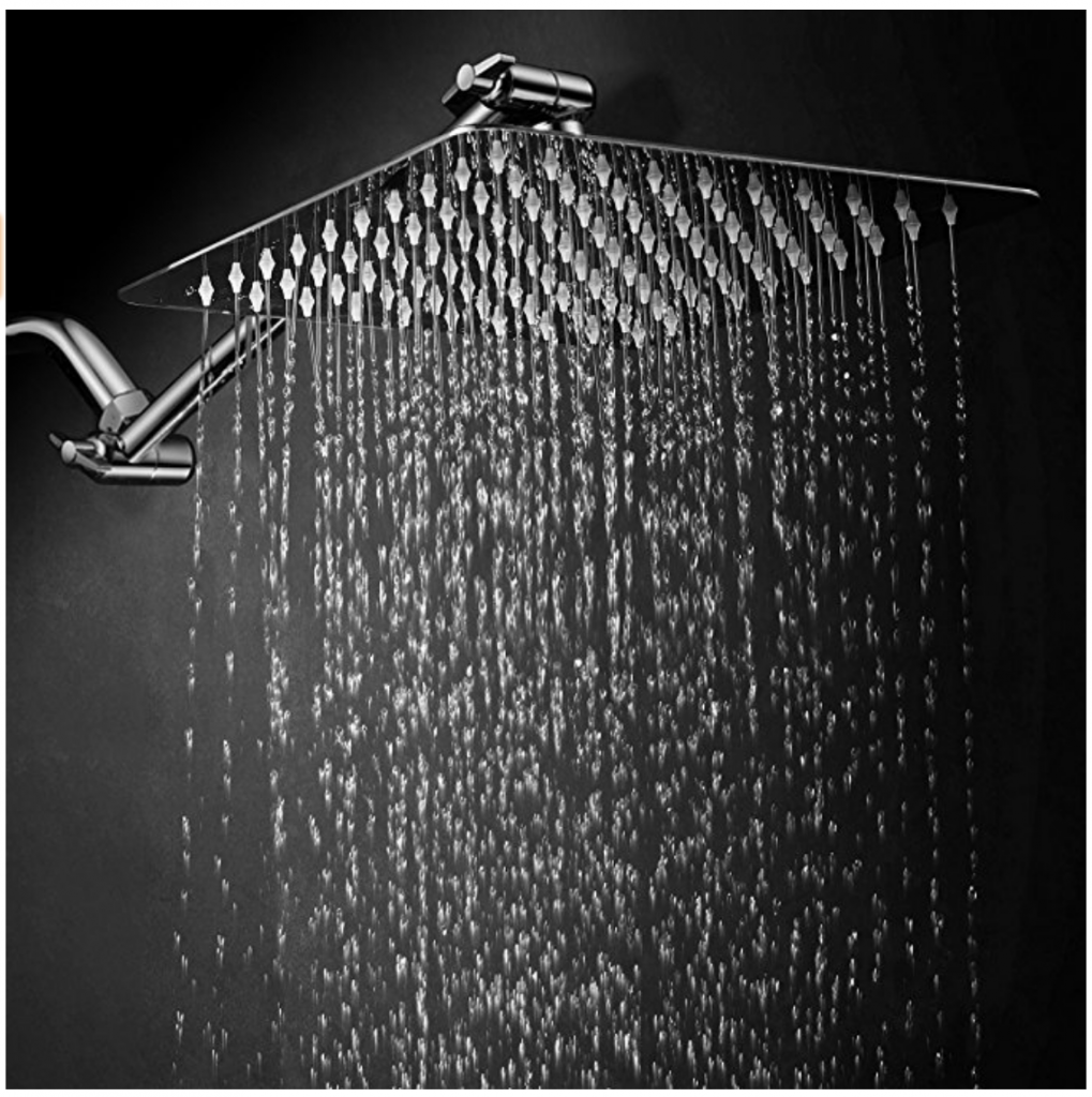 HotelSpa Rainfall Shower Head #spa #bathroom #homespa #pamperyourself #spaaccessories #metime #bathaccessories #rainfallshower