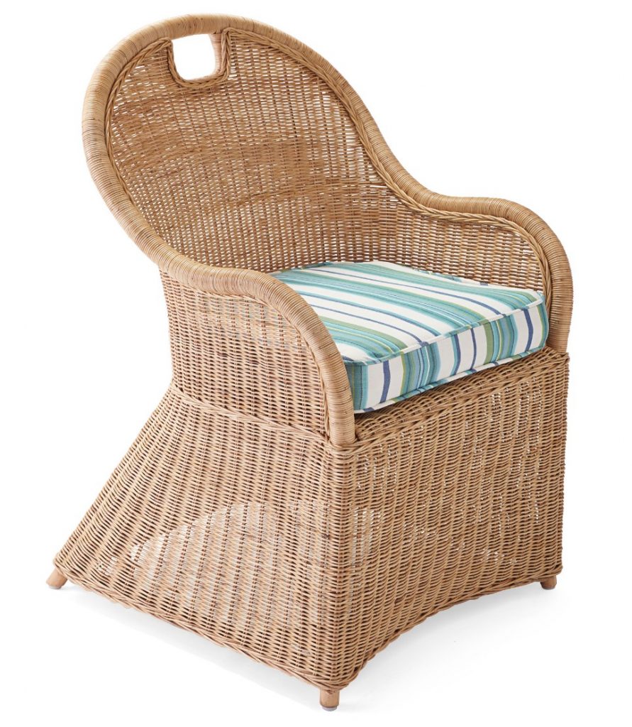 Chairs with Coastal Flair: Serena & Lily Collection - Shore Dining Chair #SerenaLily #CoastalDecor #CoastalHome #BeachHouse