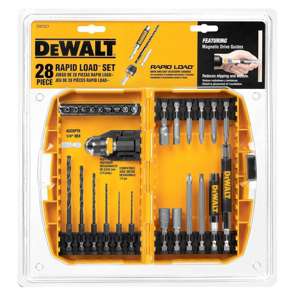 20 Must-Haves for the Home Tool Box - Dewalt Drill Bit Set #DIY #Tools #Toolbox #MustHaveTools #HomeRepair #FirstTimeHomeowner #Homeowner