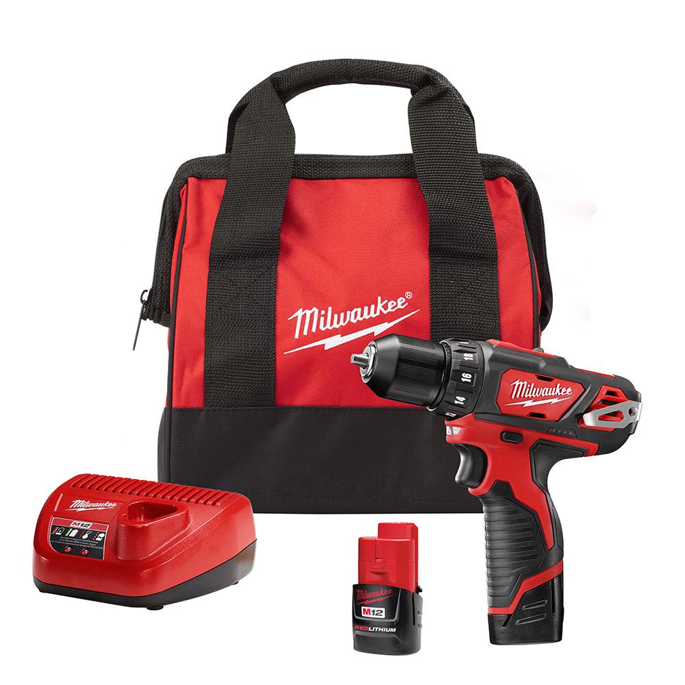 20 Must-Haves for the Home Tool Box - Milwaukee M12 Cordless Drill #DIY #Tools #Toolbox #MustHaveTools #HomeRepair #FirstTimeHomeowner #Homeowner