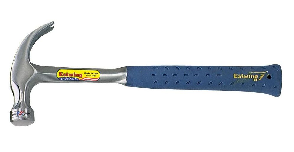 20 Must-Haves for the Home Tool Box - Estwing 16 oz Rip Hammer #DIY #Tools #Toolbox #MustHaveTools #HomeRepair #FirstTimeHomeowner #Homeowner
