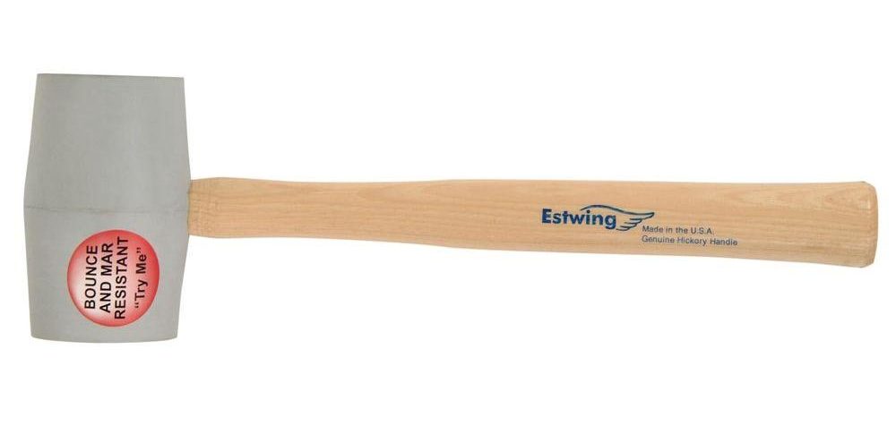 20 Must-Haves for the Home Tool Box - Estwing DeadHead No-Mark Mallet #DIY #Tools #Toolbox #MustHaveTools #HomeRepair #FirstTimeHomeowner #Homeowner