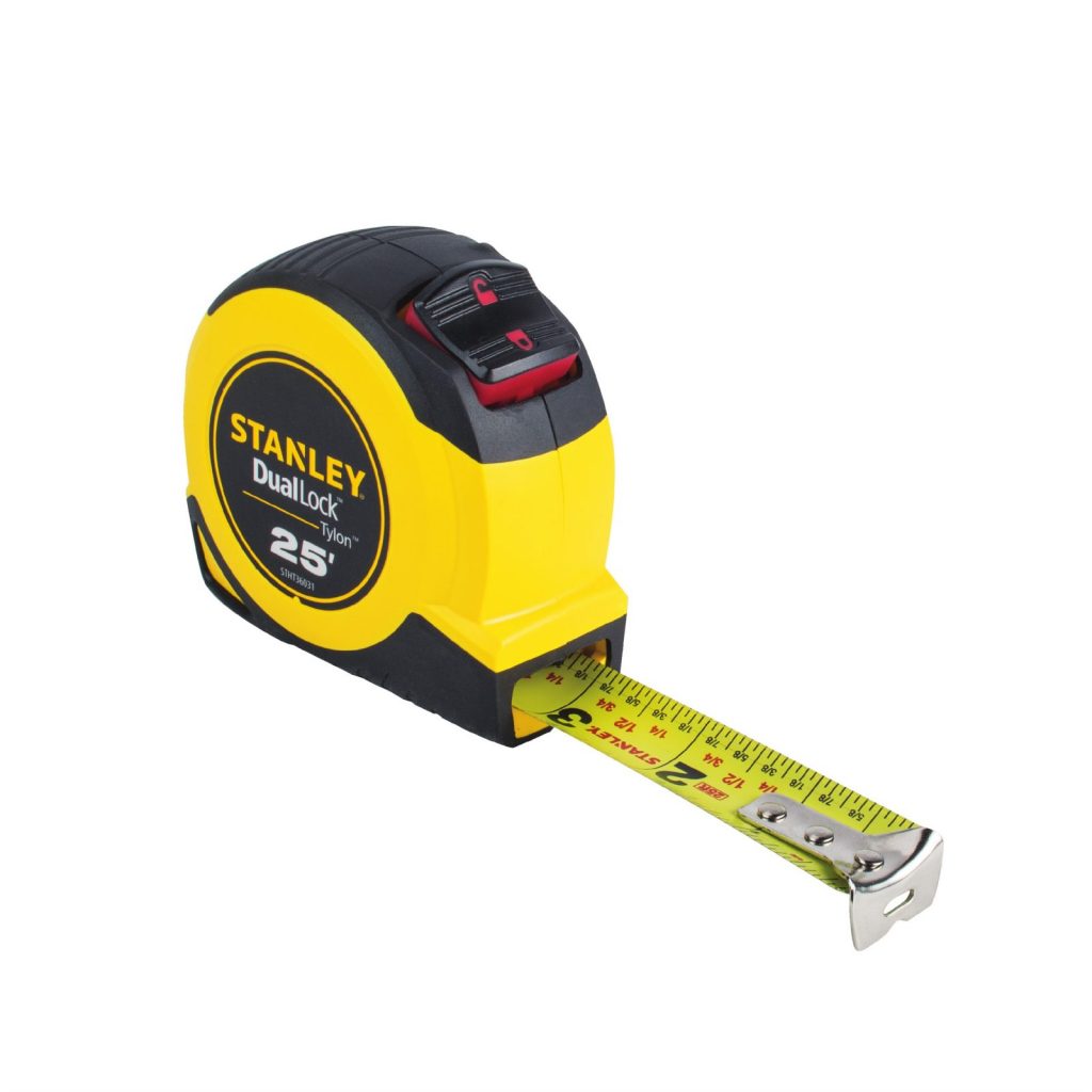 20 Must-Haves for the Home Tool Box - Stanley Tape Measure #DIY #Tools #Toolbox #MustHaveTools #HomeRepair #FirstTimeHomeowner #Homeowner