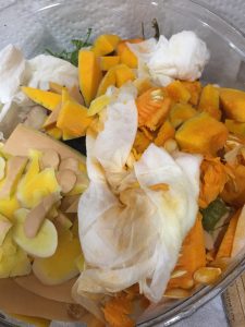 How To Cut A Butternut Squash For Cooking Compost Kitchen Bin #ButternutSquash #DIY #PrepButternutSquash #QuickAndEasy #HealthyEating 
