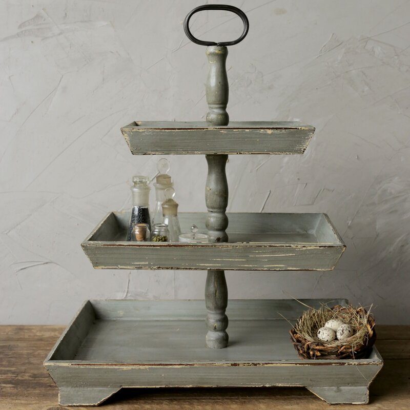 Stylish Decor Lacordaire Tiered Stand #TierStands #TierTrayStandd #Decor #FarmhouseDecor #RusticDecor #VintageDecor #CountryStyleDecor