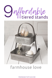 9 Affordable Farmhouse Tiered Stands #TierStand #TierTrayStand #Decor #HomeDecor #Decorate