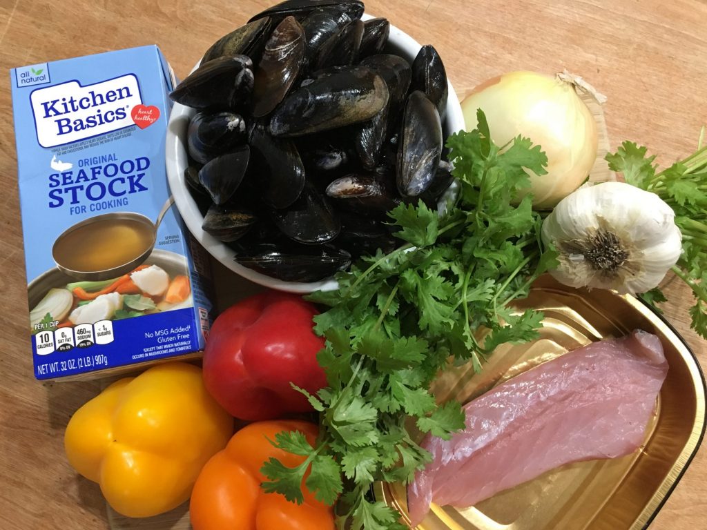 Easy Seafood Soup Recipe for a Hearty Winter Meal Rock Fish, Mussels, Peppers, Onions #SoupRecipe #DIY #SeafoodSoupRecipe #QuickAndEasy #HealthyEating #EasyRecipe