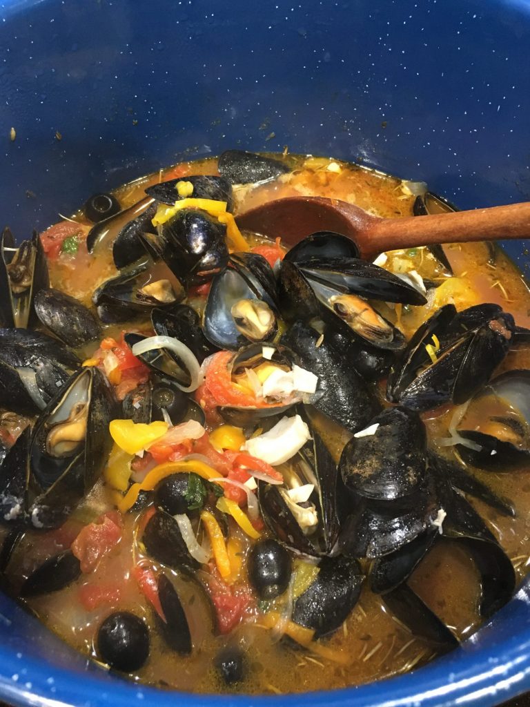 Easy Seafood Soup Recipe for a Hearty Winter Meal Simmering Rock Fish Mussels #SoupRecipe #DIY #SeafoodSoupRecipe #QuickAndEasy #HealthyEating #EasyRecipe