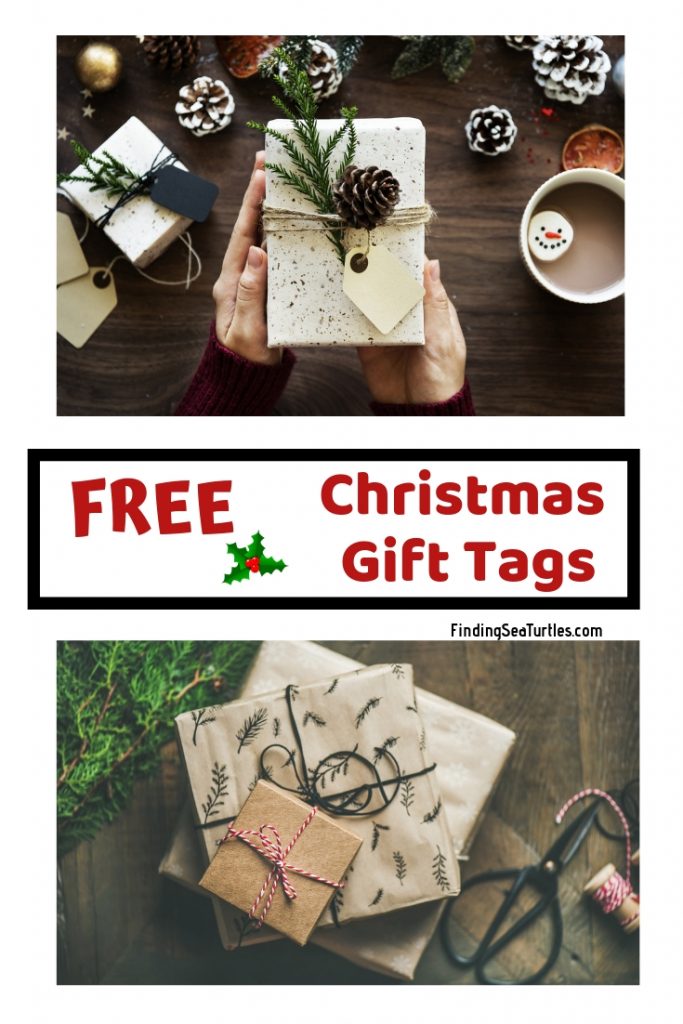 5 Collections of Free Printable Christmas Gift Tags