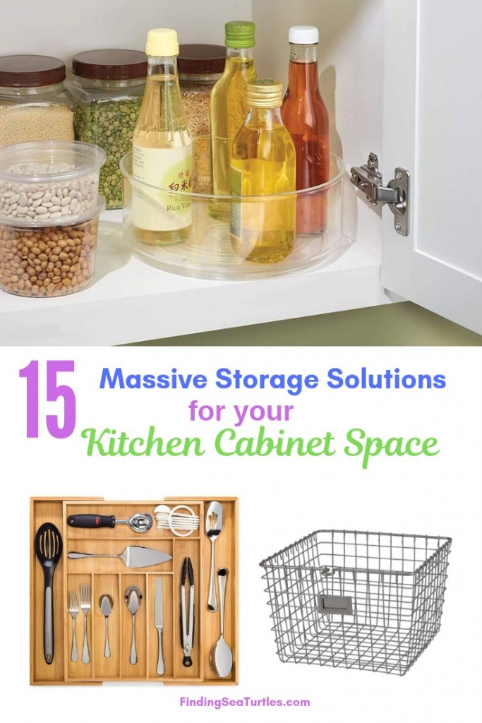 15 Ways to Maximize Kitchen Cabinet Space