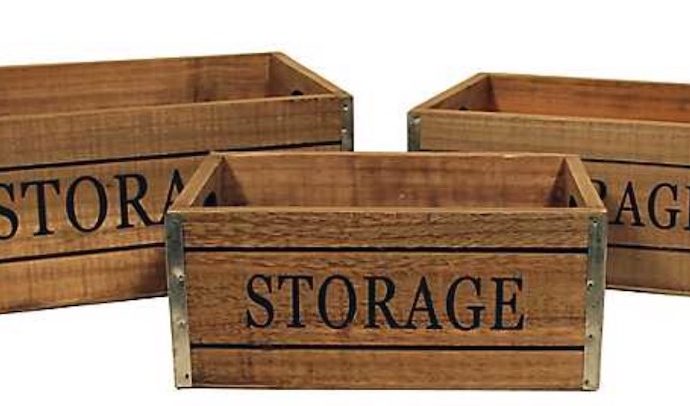 17 Farmhouse Crates for an Orderly Home