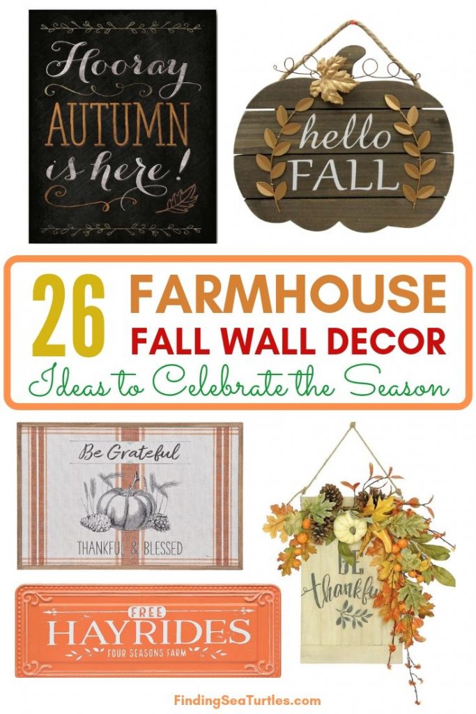 26 Farmhouse Fall Wall Decor to Welcome Autumn
