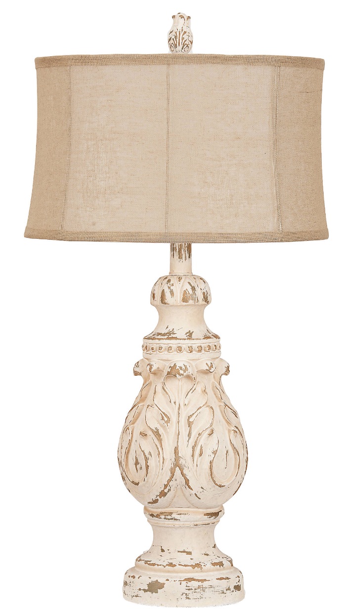 country bedside lamps