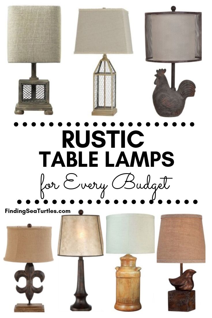 modern country table lamps