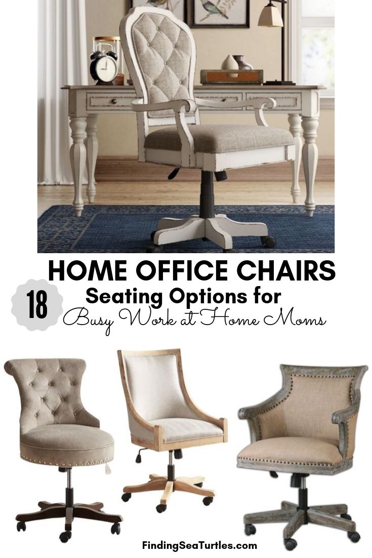 18 Modern Farmhouse Office Chairs For Your Workspace