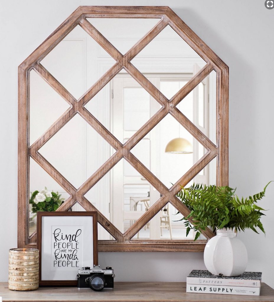 12 Accent Mirrors with Rustic, Farmhouse Style