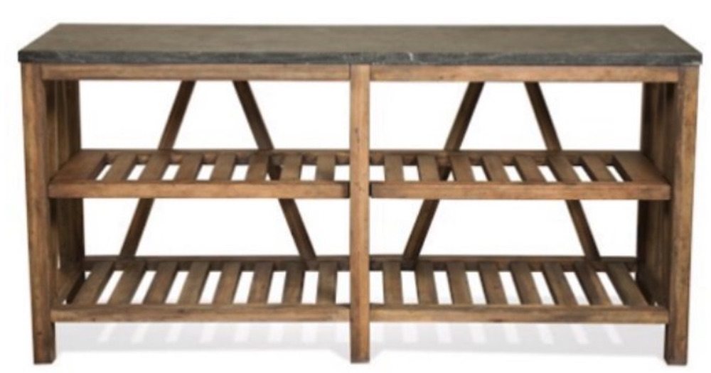 Tables for Entryways and Hallways Weatherford Sofa Table #ConsoleTable #SofaTable #Decor #VintageDecor #FarmhouseDecor #NeutralDecor 