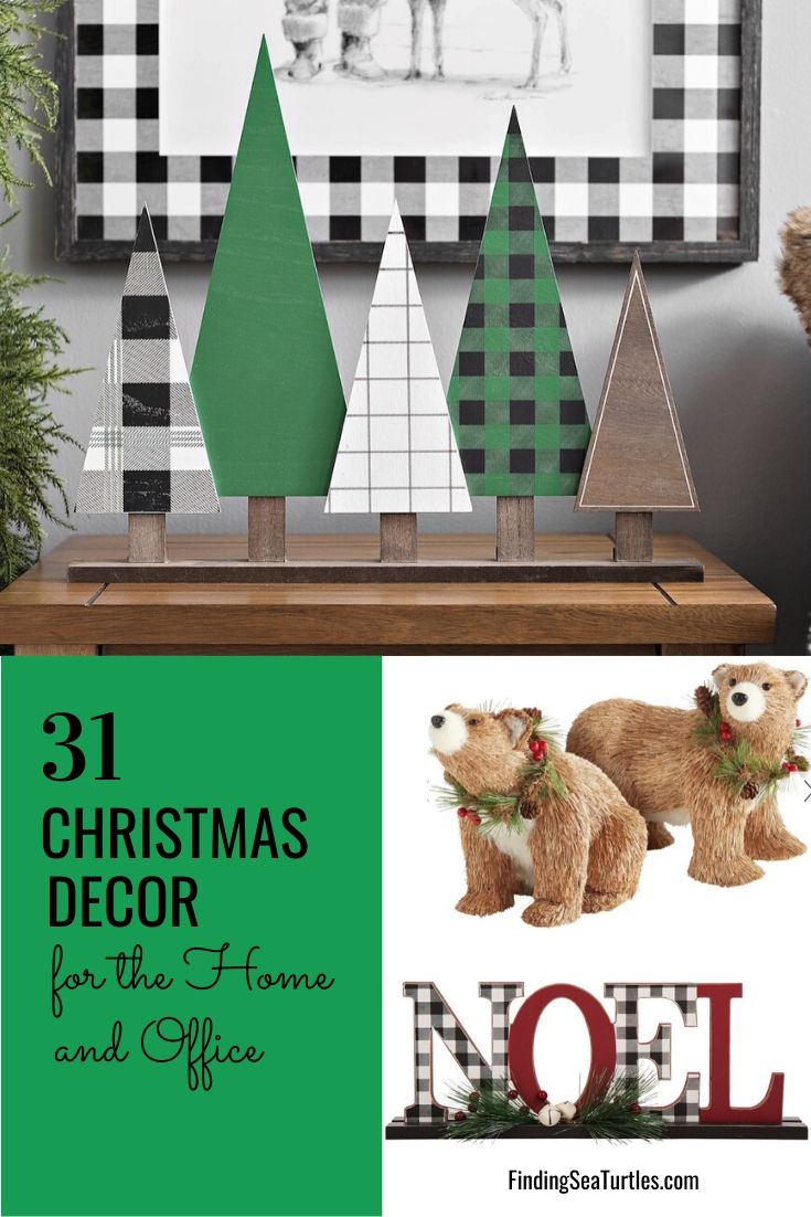 31 Christmas Decor for the Home and Office #Decor #Christmas #ChristmasDecor #HomeDecor #ChristmasHomeDecor #HolidayDecor